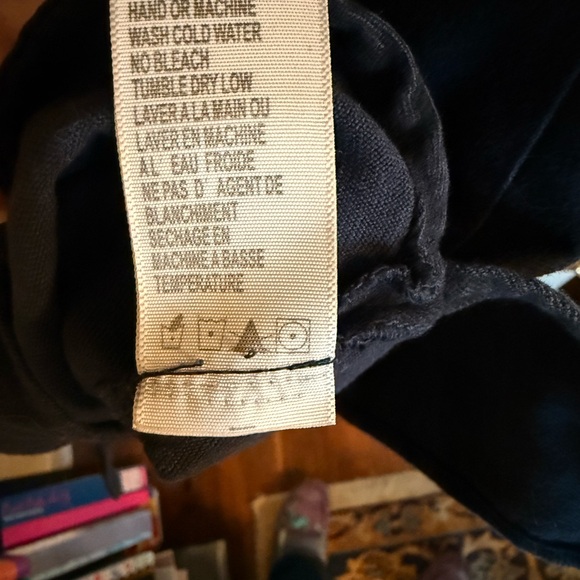 James Perse Dark Blue plaid dress - Picture 5 of 8